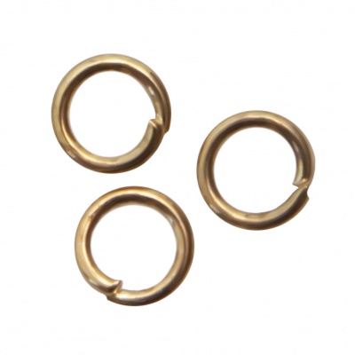 Кольцо  соединительное для бижутерии 4 мм, цв.-золото - купить в Тольятти. Цена: 0.41 руб.