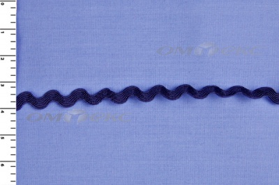 Тесьма плетеная "Вьюнчик"/т.синий - купить в Тольятти. Цена: 48.03 руб.