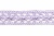 Тесьма кружевная 0621-1855, шир. 18 мм/уп. 20+/-1 м, цвет 107-фиолет - купить в Тольятти. Цена: 466.97 руб.