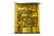 Пайетки "ОмТекс" на нитях, SILVER SHINING, 6 мм F / упак.91+/-1м, цв. 48 - золото - купить в Тольятти. Цена: 356.19 руб.