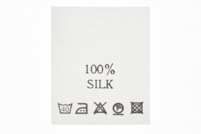 Состав и уход 100% Silk 200 шт - купить в Тольятти. Цена: 232.29 руб.