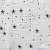 Ткань Муслин принт, 100% хлопок, 125 гр/м2, шир. 140 см, #2308 цв. 9 белый морская звезда - купить в Тольятти. Цена 413.11 руб.