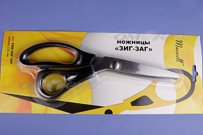 Ножницы ЗИГ-ЗАГ "MAXWELL" 230 мм - купить в Тольятти. Цена: 1 041.25 руб.