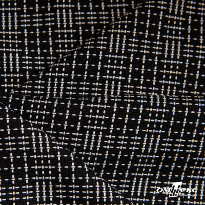 Ткань костюмная "Гарсия" 80% P, 18% R, 2% S, 335 г/м2, шир.150 см, Цвет черный - купить в Тольятти. Цена 669.66 руб.