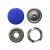 Кнопка рубашечная (закрытая) 9,5мм - эмаль, цв.168 - голубой - купить в Тольятти. Цена: 4.77 руб.