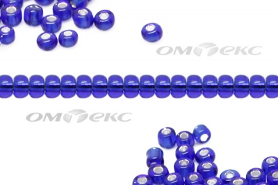 Бисер (SL) 11/0 ( упак.100 гр) цв.28 - синий - купить в Тольятти. Цена: 53.34 руб.