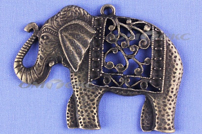 Декоративный элемент для творчества из металла "Слон"  - купить в Тольятти. Цена: 26.66 руб.