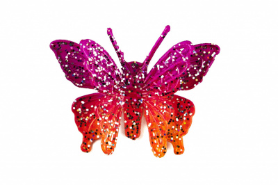 Бабочка декоративная пластиковая #10 - купить в Тольятти. Цена: 7.09 руб.