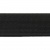 Резинка 25 мм Тканая, 13,75 гр/п.м, (бобина 25 +/-0,5 м) - черная  - купить в Тольятти. Цена: 11.67 руб.