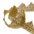Тесьма металлизированная 0384-0240, шир. 40 мм/уп. 25+/-1 м, цвет золото - купить в Тольятти. Цена: 490.74 руб.