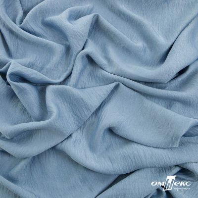 Ткань плательная Муар, 100% полиэстер,165 (+/-5) гр/м2, шир. 150 см, цв. Серо-голубой - купить в Тольятти. Цена 215.65 руб.