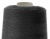 Швейные нитки (армированные) 28S/2, нам. 2 500 м, цвет чёрный - купить в Тольятти. Цена: 139.91 руб.
