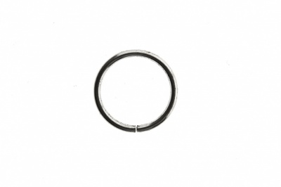 Кольцо металлическое d-15 мм, цв.-никель - купить в Тольятти. Цена: 2.48 руб.