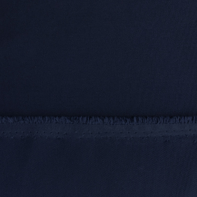 Костюмная ткань "Элис", 220 гр/м2, шир.150 см, цвет т.синий - купить в Тольятти. Цена 308 руб.