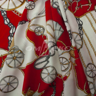 Плательная ткань "Фламенко" 13.1, 80 гр/м2, шир.150 см, принт этнический - купить в Тольятти. Цена 241.49 руб.