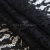 Кружевное полотно #2307, 145 гр/м2, шир.150см, цвет чёрный - купить в Тольятти. Цена 449.07 руб.