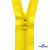 Спиральная молния Т5 131, 50 см, автомат, цвет жёлтый - купить в Тольятти. Цена: 13.41 руб.